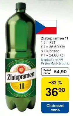 Tesco Zlatopramen 11 nabídka