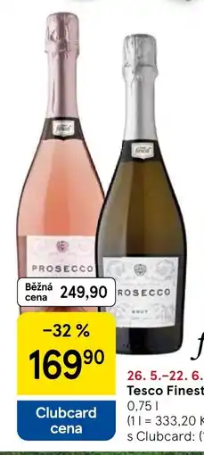 Tesco Tesco Finest Prosecco nabídka