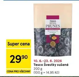 Tesco Tesco Švestky sušené nabídka
