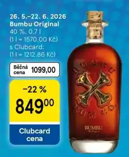 Tesco Bumbu Original nabídka