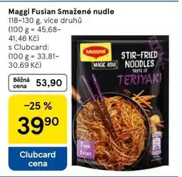 Tesco Maggi Fusian Smažené nudle nabídka