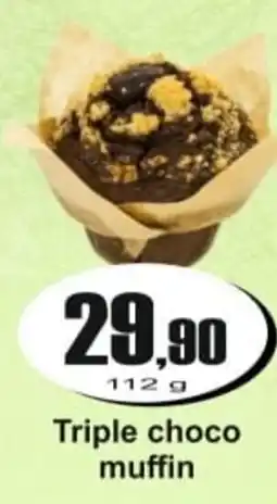 Adam Triple choco muffin nabídka