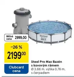 Tesco Steel Pro Max Bazén s kovovým rámem nabídka