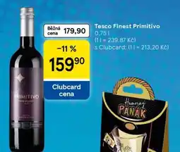 Tesco Tesco Finest Primitivo nabídka