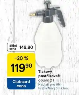 Tesco Tlakový postřikovač nabídka