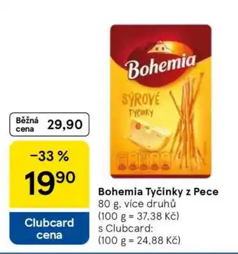 Tesco Bohemia Tyčinky z pece nabídka