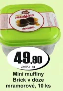 Adam Mini muffiny Brick v dóze mramorové, 10 ks nabídka