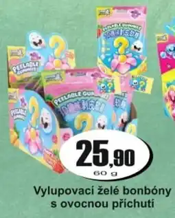 Adam Vylupovací želé bonbóny s ovocnou příchutí nabídka