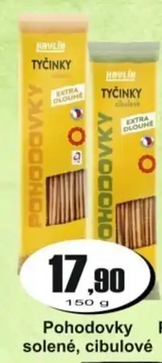 Adam Pohodovky solené, cibulové nabídka