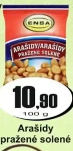 Adam Arašídy pražené solené nabídka