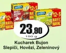 Adam Kucharek Bujon Slepičí, Hovězí, Zeleninový nabídka