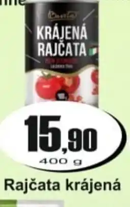 Adam Rajčata krájená nabídka