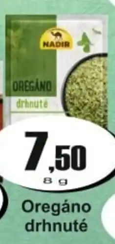 Adam Oregáno drhnuté nabídka