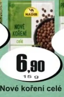 Adam Nové koření celé nabídka