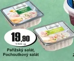 Adam Pařížský salát, Pochoutkový salát nabídka
