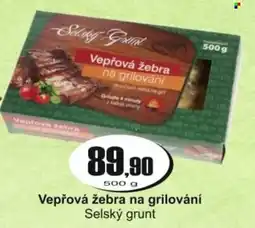 Adam Vepřová žebra na grilování nabídka
