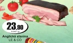 Adam Anglická slanina nabídka