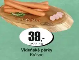 Adam Vídeňské párky nabídka