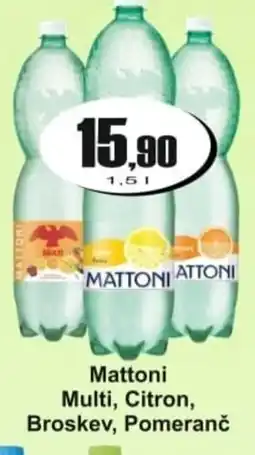 Adam Mattoni Multi, Citron, Broskev, Pomeranč nabídka