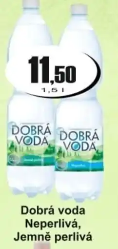 Adam Dobrá voda Neperlivá, Jemně perlivá nabídka