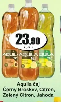 Adam Aquila čaj Černý Broskev, Citron, Zelený Citron, Jahoda nabídka