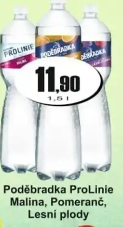 Adam Poděbradka ProLinie Malina, Pomeranč, Lesní plody nabídka