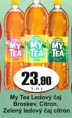 Adam My Tea Ledový čaj Broskev, Citron, Zelený ledový čaj citron nabídka