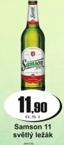 Adam Samson 11 světlý ležák nabídka