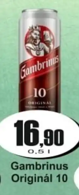 Adam Gambrinus Originál 10 nabídka