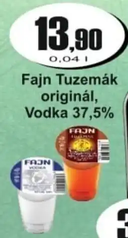 Adam Fajn Tuzemák originál, Vodka 37,5% nabídka
