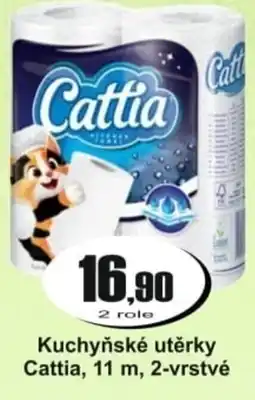 Adam Kuchyňské utěrky Cattia, 11 m, 2-vrstvé nabídka