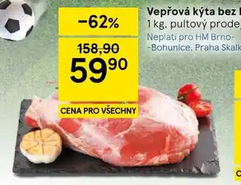 Tesco Vepřová kýta bez kosti nabídka