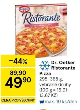 Tesco Dr. Oetker Ristorante Pizza nabídka