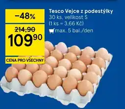 Tesco Tesco Vejce z podestýlky nabídka