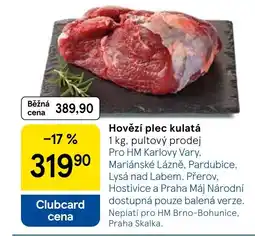 Tesco Hovězí plec kulatá nabídka