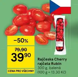 Tesco Rajčeska Cherry rajčata Rubín nabídka