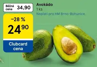 Tesco Avokádo nabídka