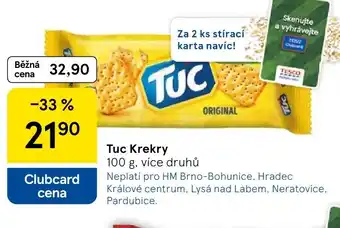 Tesco Tuc Krekry nabídka