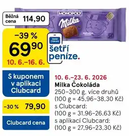 Tesco Milka Čokoláda nabídka