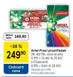 Tesco Ariel Prací prostředek nabídka