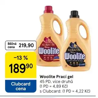 Tesco Woolite Prací gel nabídka