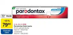 Tesco Parodontax Zubní pasta nabídka