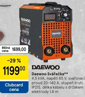 Tesco Daewoo Svářečka nabídka