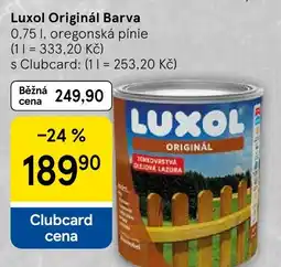 Tesco Luxol Originál Barva nabídka