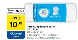 Tesco Tesco Odpadkové pytle nabídka