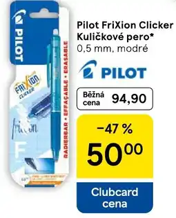 Tesco Pilot Frixion Clicker Kuličkové pero nabídka