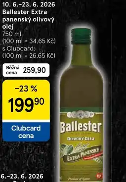 Tesco Ballester Extra panenský olivový olej nabídka