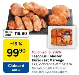 Tesco Tesco Grill Master Kuřecí set Marengo nabídka
