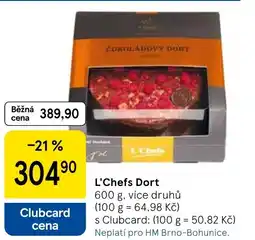 Tesco L'Chefs Dort nabídka