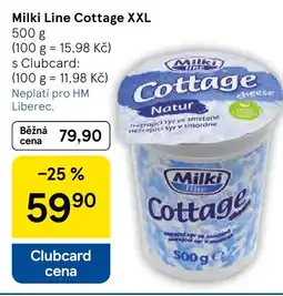 Tesco Milki Line Cottage XXL nabídka